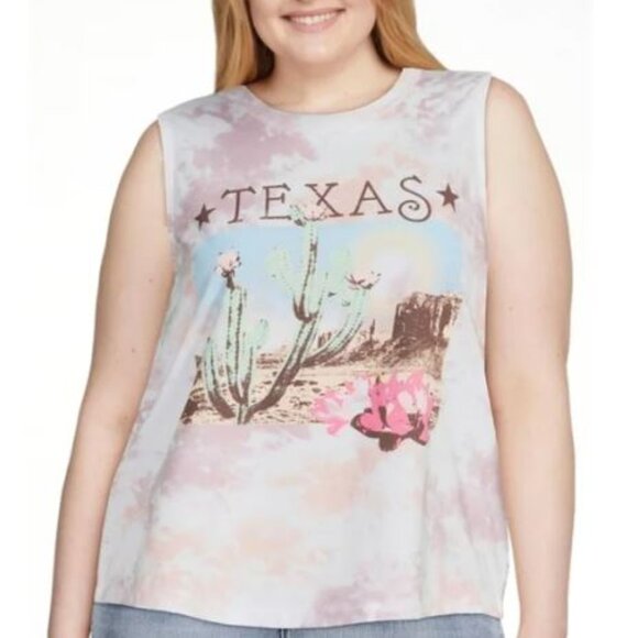 Time and Tru NWT Texas Muscle Tee Sz L (12-14) - Picture 1 of 5
